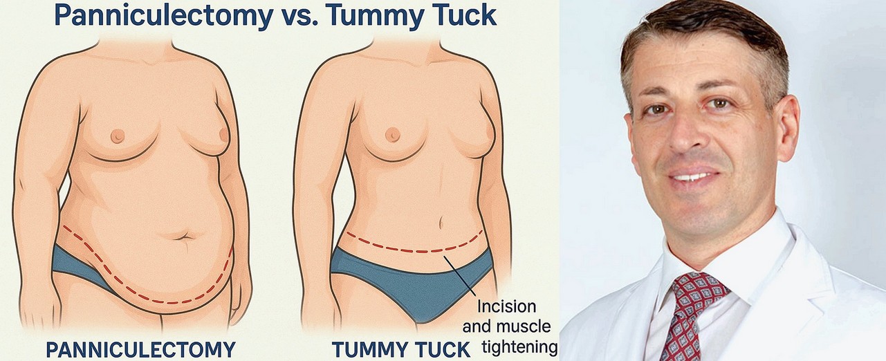 Panniculectomy vs. Tummy Tuck NYC Dr. Terushkin, MD, FACS